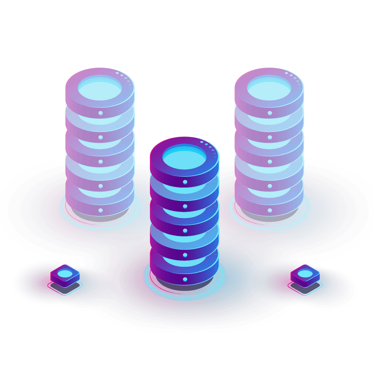 Digital Assets in Transparent Capsule